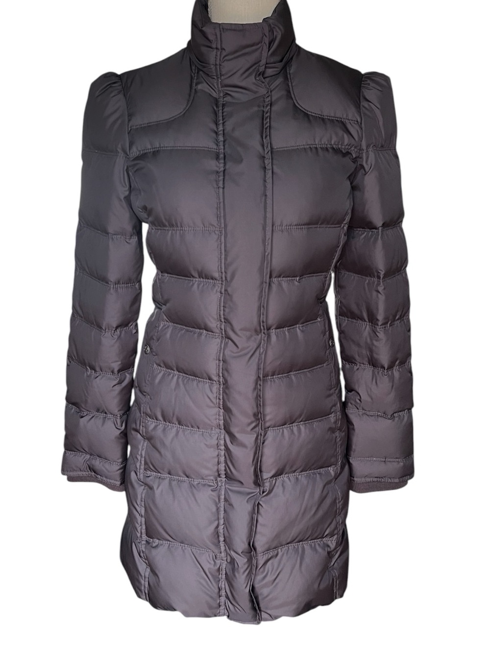 Juicy Couture Black Down Feather Puffer Parka Jacket Coat (XS/S)